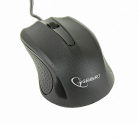 Mouse optic GEMBIRD 1200dpi USB Black MUS 101