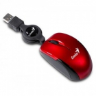 MOUSE GENIUS MicroTraveler v2 Ruby USB notebook mouse 31010125103