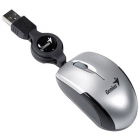 MOUSE GENIUS MicroTraveler v2 Silver USB notebook mouse 31010125102