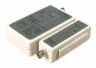 Tester cablu de retea RJ 45 BNC cu LED uri verificare cabluri intrerup
