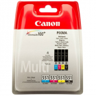 Cartus cerneala Original Canon CLI 551MULTI Color compatibil IP7250 MG
