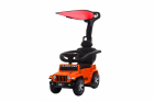 Masinuta electrica cu maner parental si roti EVA Jeep Wrangler Orange