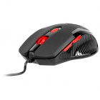 Mouse gaming Battle Heroes Scout USB Black