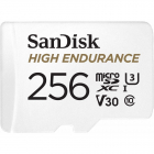 Card de memorie High Endurance 256GB Micro SDXC Clasa 10 UHS I U3 Adap