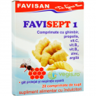 Favisept 1 cu Ghimbir 20cpr