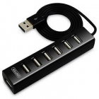 Hub USB 7 porturi Black