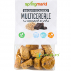 Biscuiti Multicereale cu Ciocolata si Ovaz Ecologici Bio 100g
