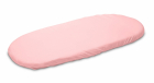 Husa de bumbac cu elastic pentru salteaua de landou roz