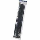 Colier PVC 7 5mm 400mm negru 25 bucati