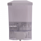 Dozator sapun lichid Inaplast plastic transparent 9 5 x 8 x 16 5 cm