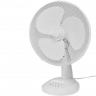 Ventilator de masa Well 12 40W 3 trepte plastic alb 40cm