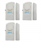 Set 3 mini alarme Advisen Astrell 3 x 214 x 22 x 150 mm IP20 alb