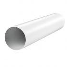 Tub circular Vents PVC alb 0 5 m diametru 100 mm