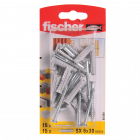 Diblu din nailon cu surub Fischer SX 6 x 30 mm 4 5 x 45 mm 15 buc
