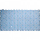 Covoras de baie antiderapant Romtatay plastic bleu 70 x 36 cm