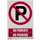 Indicator Nu parcati PVC 20 x 30 cm