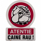 Semn Caine rau PVC 20 x 30 cm