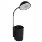 Lampa de birou Krist neagra 1x3 W LED