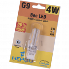 Bec Led Silicon Hepol G9 4W