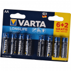 Baterii VARTA High Energy alcaline AA 8 buc