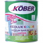 Email Ecolux Kolor Acrilic alb 0 75 L