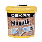 Tencuiala decorativa Oskar Mosaik 9701 interior exterior 25 kg