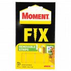 Banda dublu adeziva detasabila Moment Fix 10 buc set