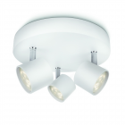 Plafoniera Philips Star plat spiral white Selv 3X4 5W