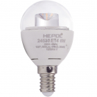 Bec Led Sferic E14 6 W Hepol