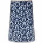 Pahar de baie MSV Bento ceramica bleu 7 5 x 7 5 x 11 cm