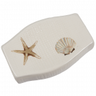 Savoniera Bravo Group Starfish ceramica alb