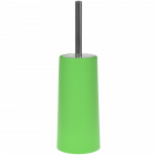 Perie WC MSV Slim polipropilena metal inoxidabil verde 10 x 22 cm