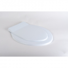 Capac pentru WC Romtatay Mono plastic oval alb