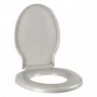 Capac WC Romtatay Unic polipropilena gri metalizat 48x39x60 cm