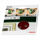 Foi abrazive Bosch granulatie 60 120 240 8 orificii pentru slefuitor c