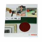 Foi abrazive Bosch granulatie 80 125 mm 5 bucati pentru polizor unghiu