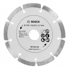 Disc diamantat debitare materiale constructii Bosch Universal 125 x 22