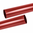 Burlan scurgere PVC Regenau rosu RAL 3011 3 m diam 100 mm