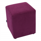 Taburet Cube tapiterie stofa mov K5 45 x 37 x 37 cm