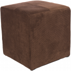 Taburet Cube tapiterie stofa maro K7 45 x 37 x 37 cm