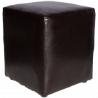 Taburet Cube tapiterie piele ecologica wenge IP 21835 45x37x37 cm