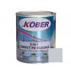 Vopsea alchidica email pentru metal Kober 3 in 1 interior exterior arg