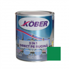 Vopsea alchidica email pentru metal Kober 3 in 1 interior exterior ver