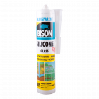 Silicon pentru sticla Bison Glass interior exterior transparent 280 ml