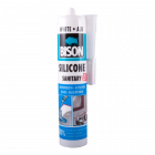 Silicon Sanitar Bison alb 280 ml