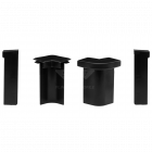 Set colturi plinta mocheta N25474 Set Prod plastic negru 2 4 2 2 bucat