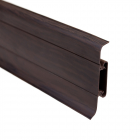 Plinta parchet cu canal cablu PVC wenge deschis 8699 2500 x 52 x 22 5 