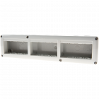 Doza aparataj Gewiss GW27007 aparent 12 module IP40 330 x 82 x 55 mm