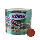 Lazura Kober Ecolasure Extra 3 in 1 pentru lemn pe baza de apa trandaf