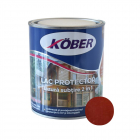 Lac protector 2 in 1 pentru lemn Kober interior exterior mahon 0 75L